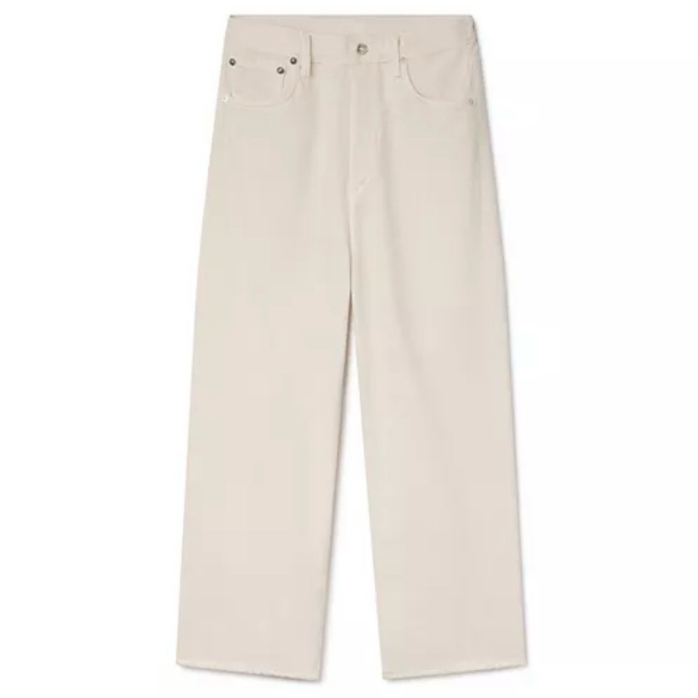 NWT Agolde Ren High Rise Wide Leg | Size 31 | Brown Rice 🍚😍 - Picture 5 of 16
